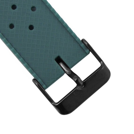 Pasek Silikonowy ERBORD Uniwersalny 22mm, Tropic, zielony / czarna klamra