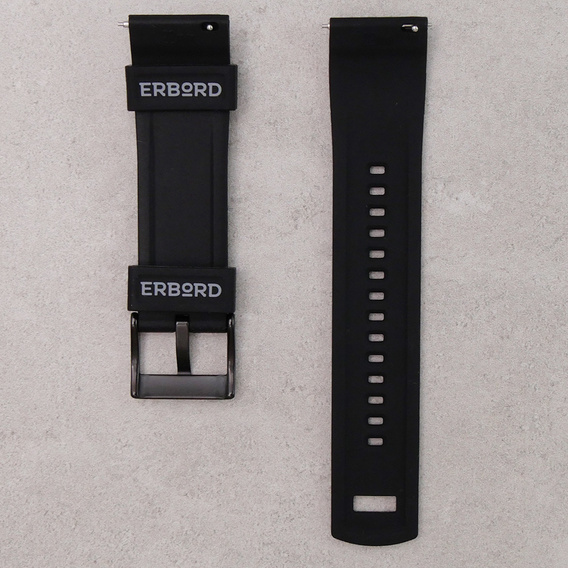 ERBORD Universal 22mm Silicone Strap.