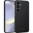 Etui do Samsung Galaxy S24, ERBORD Full Kevlar, do MagSafe, czarne