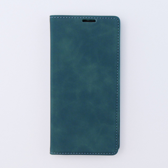 Case for Oppo A78 4G, ERBORD Vintage, wallet with flap, blue
