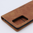 Case for Xiaomi 13 lite, ERBORD Vintage, wallet with flap, brown