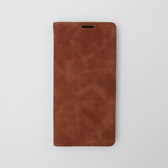 Case for OnePlus 11 5G, ERBORD Vintage, wallet with flap, brown