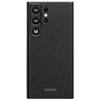 Case for Samsung Galaxy S25 Ultra, ERBORD Full Kevlar, for MagSafe, black