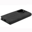 Case for Xiaomi 13T / 13T Pro, ERBORD Vintage, wallet with flap, black