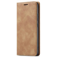 Case for Samsung Galaxy A54, ERBORD Vintage, wallet with flap, brown