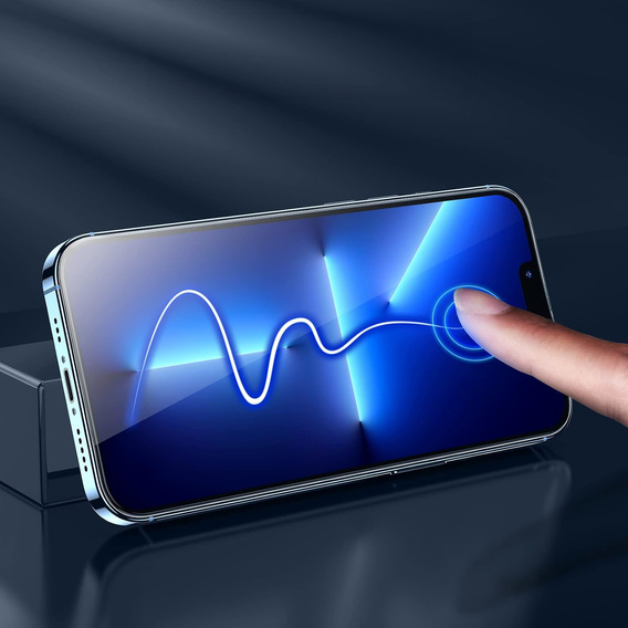 2x Szkło Hartowane do iPhone 13 Pro Max, ERBORD 9H Hard Glass, szybka