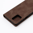 Case for Motorola Moto G73, ERBORD Vintage, wallet with flap, coffee