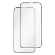2x Tempered Glass for iPhone 16e / 14 / 13 / 13 Pro, ERBORD Easy App Full Screen Protector
