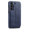 Flip case for Samsung Galaxy S23, ERBORD Retro, blue