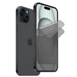 2x Privatizing Film for iPhone 15, ERBORD Anti-Spy Hydrogel Film