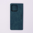 Case for Xiaomi Redmi 12C, ERBORD Vintage, wallet with flap, blue
