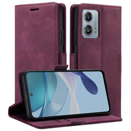 Case for Motorola Moto G53, ERBORD Vintage, wallet with flap, red