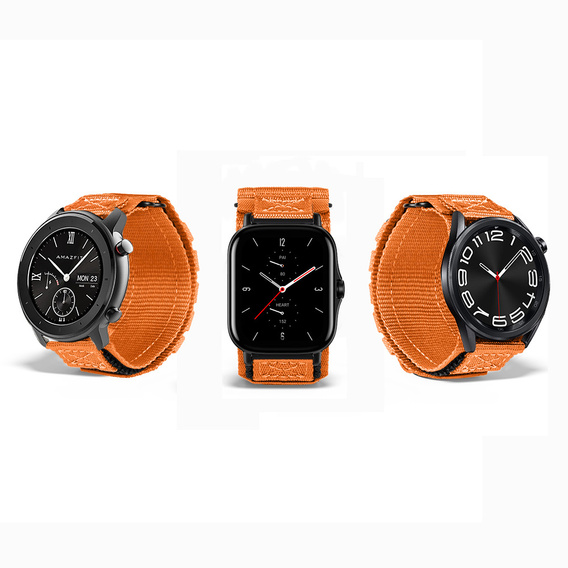 ERBORD Universal Nylon Strap 20mm, orange