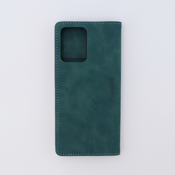 Etui do Xiaomi Redmi Note 12 5G / Poco X5 5G, ERBORD Vintage portfel z klapką, niebieskie