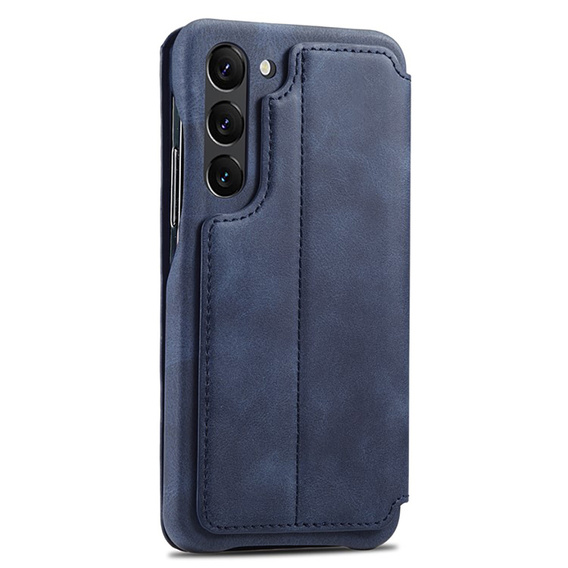 Flip case for Samsung Galaxy S23, ERBORD Retro, blue