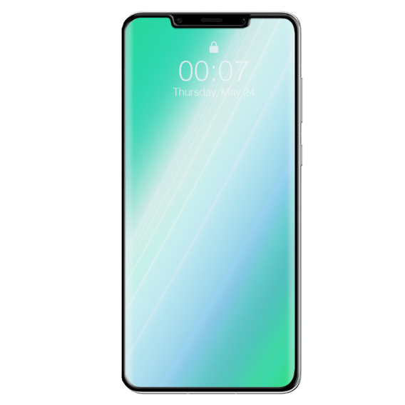 2x Tempered Glass for Huawei Mate 50 Pro, ERBORD 3D full display