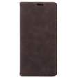 Case for Motorola Edge 40 Neo, ERBORD Vintage, wallet with flap, coffee