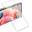 2x Tempered Glass for Xiaomi Redmi Note 12 4G/5G / POCO X5 5G, ERBORD 9H Hard Glass for phone screen