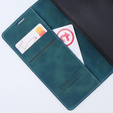 Case for Motorola Moto G53, ERBORD Vintage, wallet with flap, blue