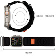 ERBORD Runner Nylon Strap for Apple Watch 1/2/3/4/5/6/7/8/9/SE/ULTRA/ULTRA 2 42/44/45/49MM