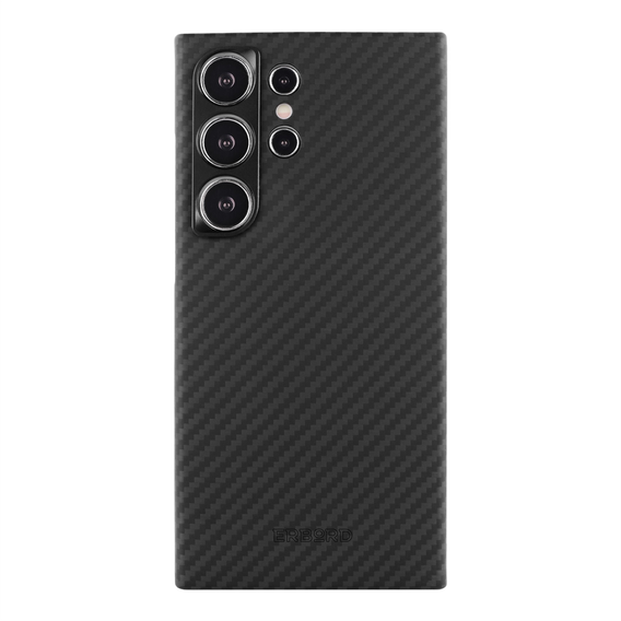 Etui do Samsung Galaxy S24 Ultra, ERBORD Full Kevlar, do MagSafe, czarne