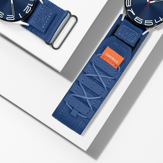 Pasek Nylonowy ERBORD Runner Uniwersalny 20mm, Niebieski