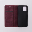 Case for Motorola Moto E13 4G, ERBORD Vintage, wallet with flap, red