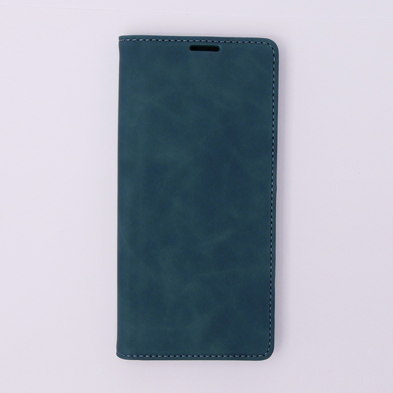 Case for Xiaomi Redmi 12C, ERBORD Vintage, wallet with flap, blue