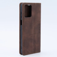 Case for Motorola Moto G53, ERBORD Vintage, wallet with flap, coffee