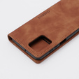 Case for Motorola Moto G73, ERBORD Vintage, wallet with flap, brown