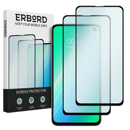 2x Tempered Glass for Samsung Galaxy S10E, ERBORD 3D full display