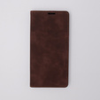 Case for OnePlus 11 5G, ERBORD Vintage, wallet with flap, dark brown