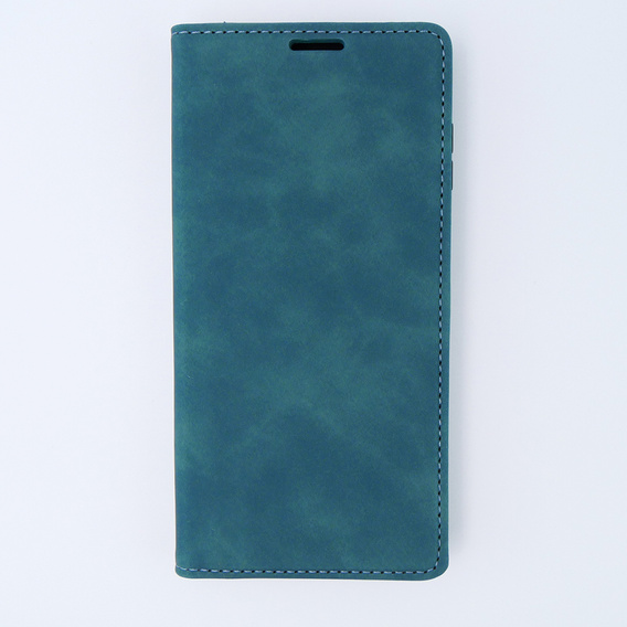Case for Motorola Moto G53, ERBORD Vintage, wallet with flap, blue