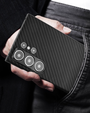 Case for Samsung Galaxy S25 Ultra, ERBORD Full Kevlar, for MagSafe, black