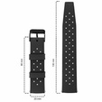 ERBORD Universal 20mm Silicone Strap