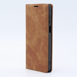 Case for Motorola Moto G53, ERBORD Vintage, wallet with flap, brown
