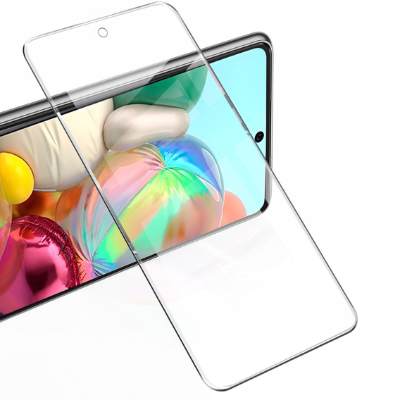 2x Szkło Hartowane do Samsung Galaxy A71, ERBORD 9H Hard Glass, szybka