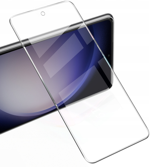 2x Tempered Glass for Samsung Galaxy S23+ Plus, ERBORD 9H Hard Glass for phone screen