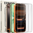 ERBORD 9H Hard Glass tempered glass for iPhone 17 Pro / 17 / 16 Pro – set of 2 pieces