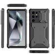 Case for Samsung Galaxy S24 Ultra, ERBORD Rugged MagSafe Case , black (two frames)