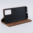 Case for Xiaomi Redmi Note 12S, ERBORD Vintage, wallet with flap, brown