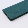 Case for Xiaomi Redmi Note 12 5G / Poco X5 5G, ERBORD Vintage, wallet with flap, blue
