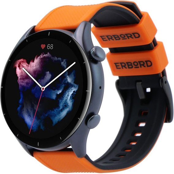 ERBORD Universal 22mm Silicone Strap.