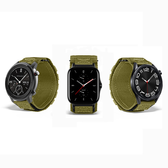 ERBORD Universal Nylon Strap 20mm, green