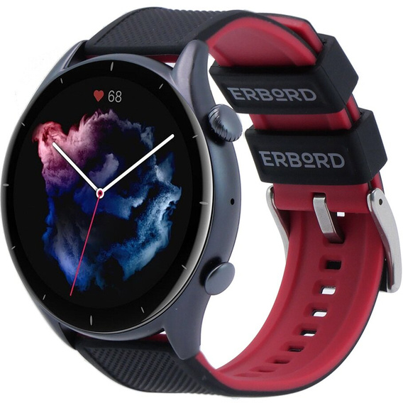 ERBORD Universal 22mm Silicone Strap.