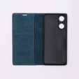 Case for Oppo A78 5G, ERBORD Vintage, wallet with flap, blue