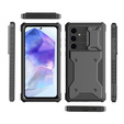 Case for Samsung Galaxy A55, ERBORD Rugged Case, black (Two frames)