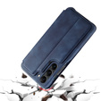 Flip case for Samsung Galaxy S23, ERBORD Retro, blue