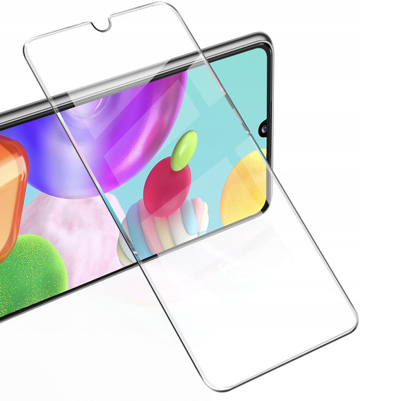 2x Tempered Glass for Samsung Galaxy A41, ERBORD 9H Hard Glass for phone screen