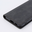 Case for Samsung Galaxy S23, ERBORD Vintage, wallet with flap, black